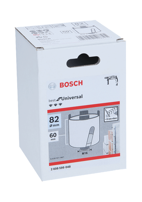 Bosch - Best for Universal - Couronne diamantée - pour forage à sec - n°4 - Best for Universal - Bugnard.ch