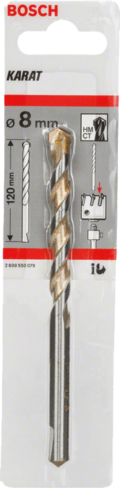Bosch - KARAT - Mèche de centrage - n°2 - KARAT - EAN 3165140085403 - Bugnard.ch