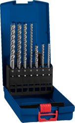 Bosch - EXPERT SDS plus-7X - Jeu de forets à queue SDS plus-7X - 7 pces