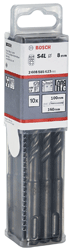 Bosch - SDS-plus-5 - Foret-marteau à queue SDS-plus - 2 taillants