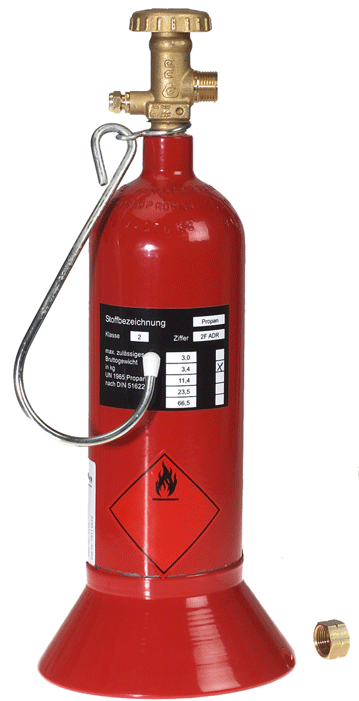Borrmann - Bouteille pour gaz propane - 420 g - vide - n°1 - Bugnard.ch