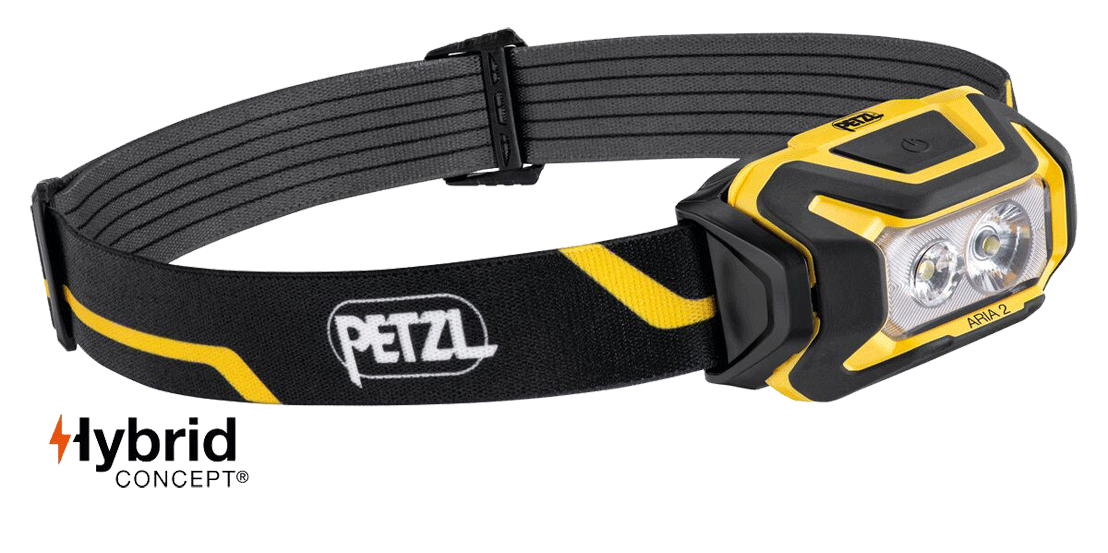 Petzl - ARIA 2 - Lampe frontale à LED - 450 Lumen - n°1 - ARIA 2 - EAN 3342540840065 - Bugnard.ch