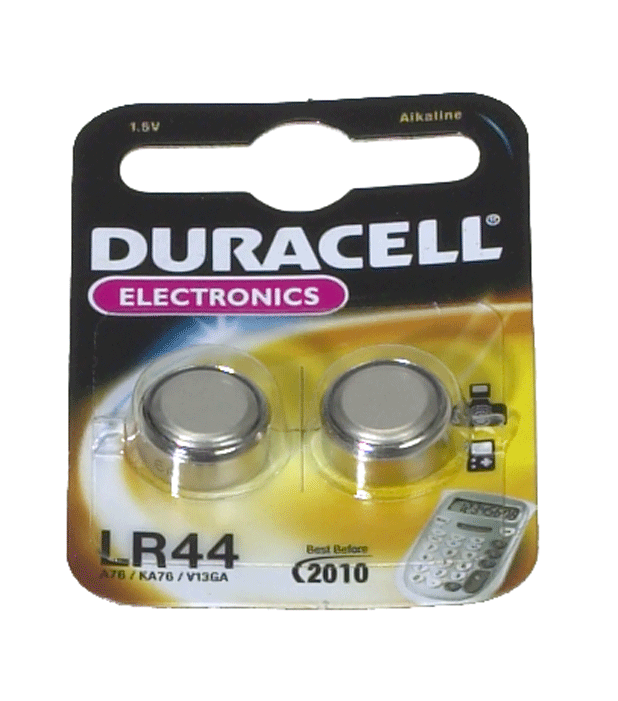 Duracell - Pile-bouton LR44 - 1,5 V - n°1 - Bugnard.ch