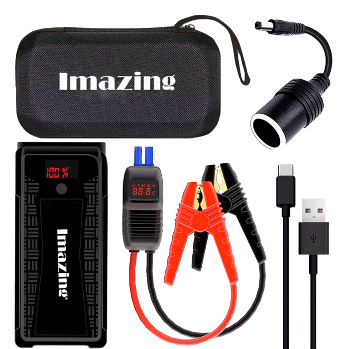Imazing - IM29 - Kit jump starter-booster et power bank - n°1 - IM29 - EAN 0603432947594 - Bugnard.ch