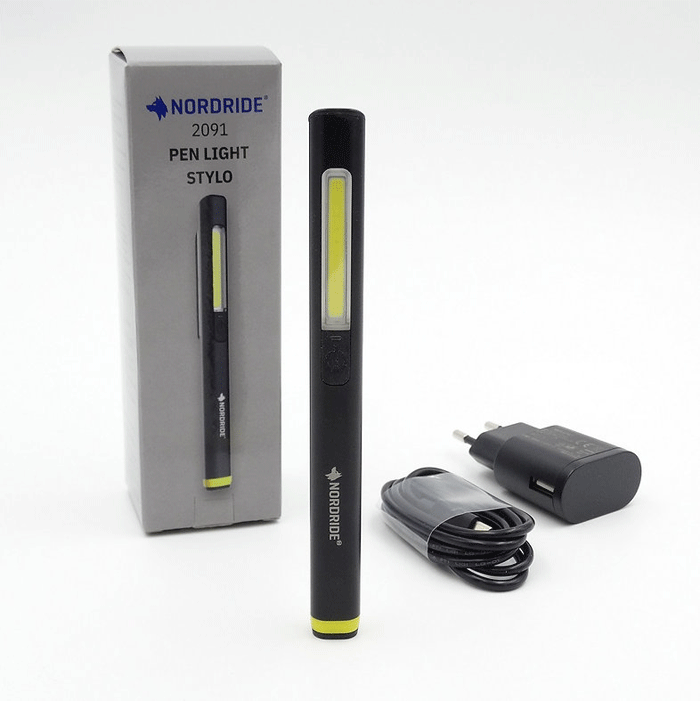 Nordride - PEN LIGHT STYLO - Baladeuse LED - avec accu Li-Ion - fine - n°4 - PEN LIGHT STYLO - EAN 7640128952558 - Bugnard.ch