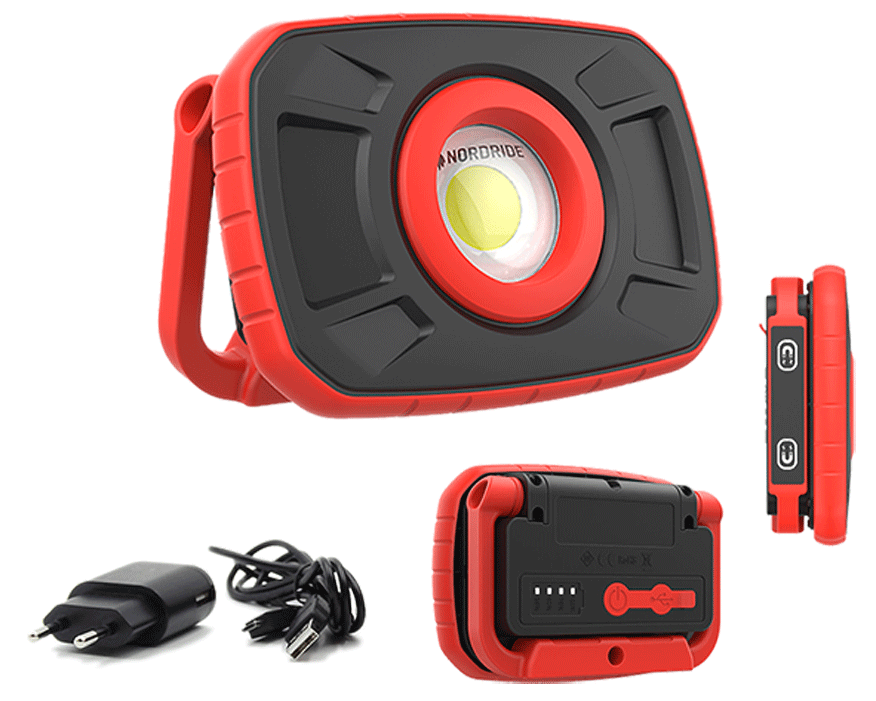 Nordride - Projecteur LED - avec accu Li-Ion - n°6 - EAN 7640128980896 - Bugnard.ch