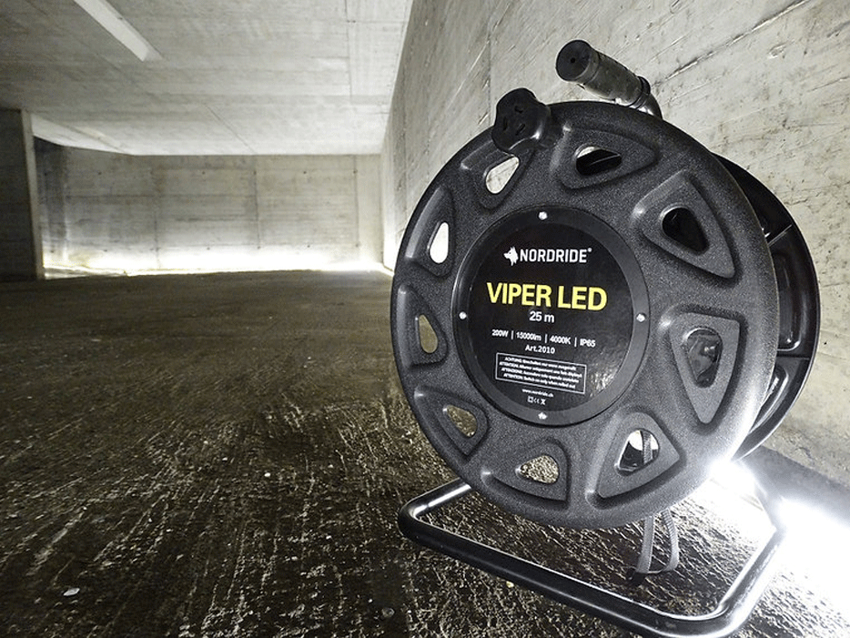 Nordride - VIPER LED - Enrouleur d'éclairage à LED - 230V - n°2 - VIPER LED - EAN 7640128952756 - Bugnard.ch