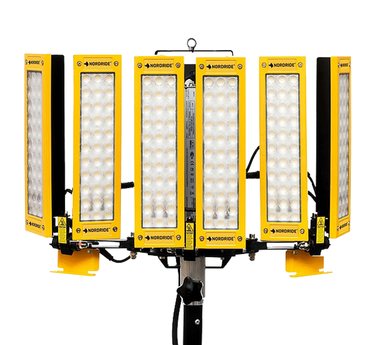 Nordride - VISION MULTI FLEX - Projecteur de chantier LED 360° - DIN 30 mm - n°2 - VISION MULTI FLEX - EAN 7640128952862 - Bugnard.ch