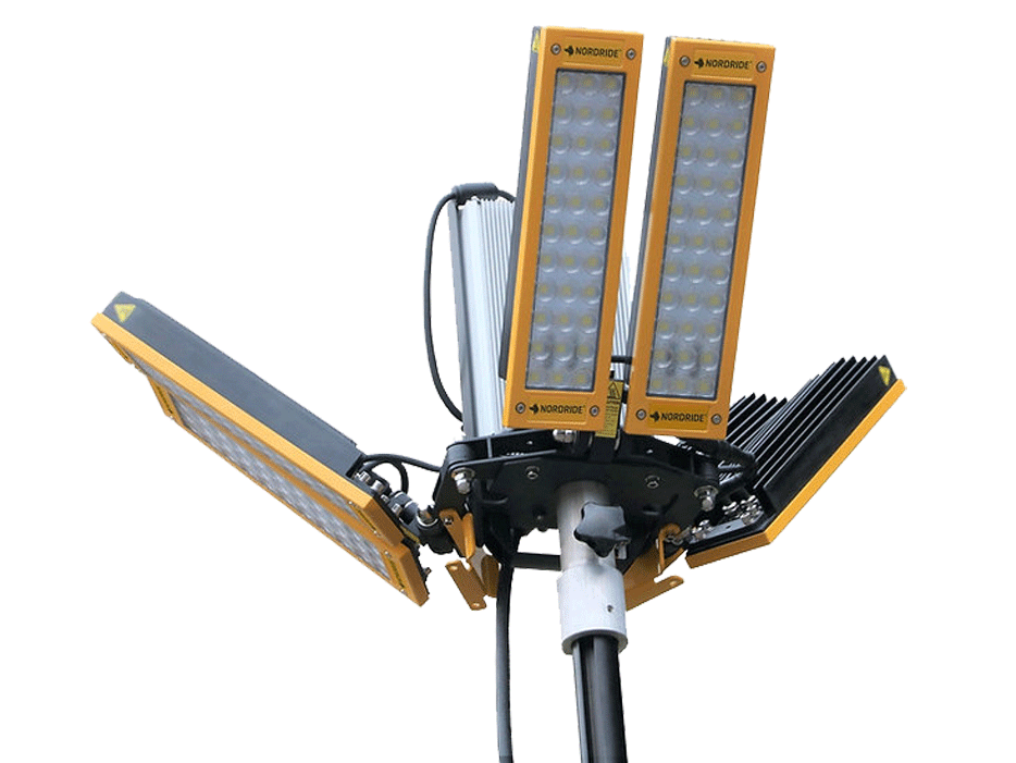 Nordride - VISION MULTI FLEX - Projecteur de chantier LED 360° - DIN 30 mm - n°3 - VISION MULTI FLEX - EAN 7640128952862 - Bugnard.ch