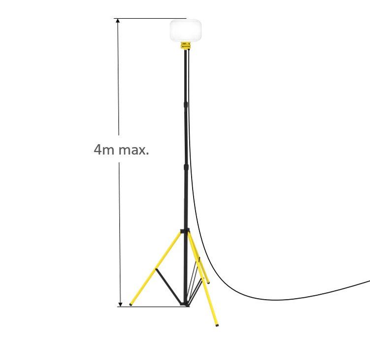 Nordride - VISION LED BALLOON - Ballon à LED de chantier - 360° - n°2 - VISION LED BALLOON - EAN 7640128953074 - Bugnard.ch