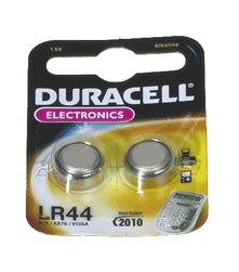 Duracell - Pile-bouton LR44 - 1,5 V