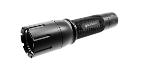 Nordride - SPOT SMART A - Lampe de poche noire à LED - 1 fonction - 130 Lumen
