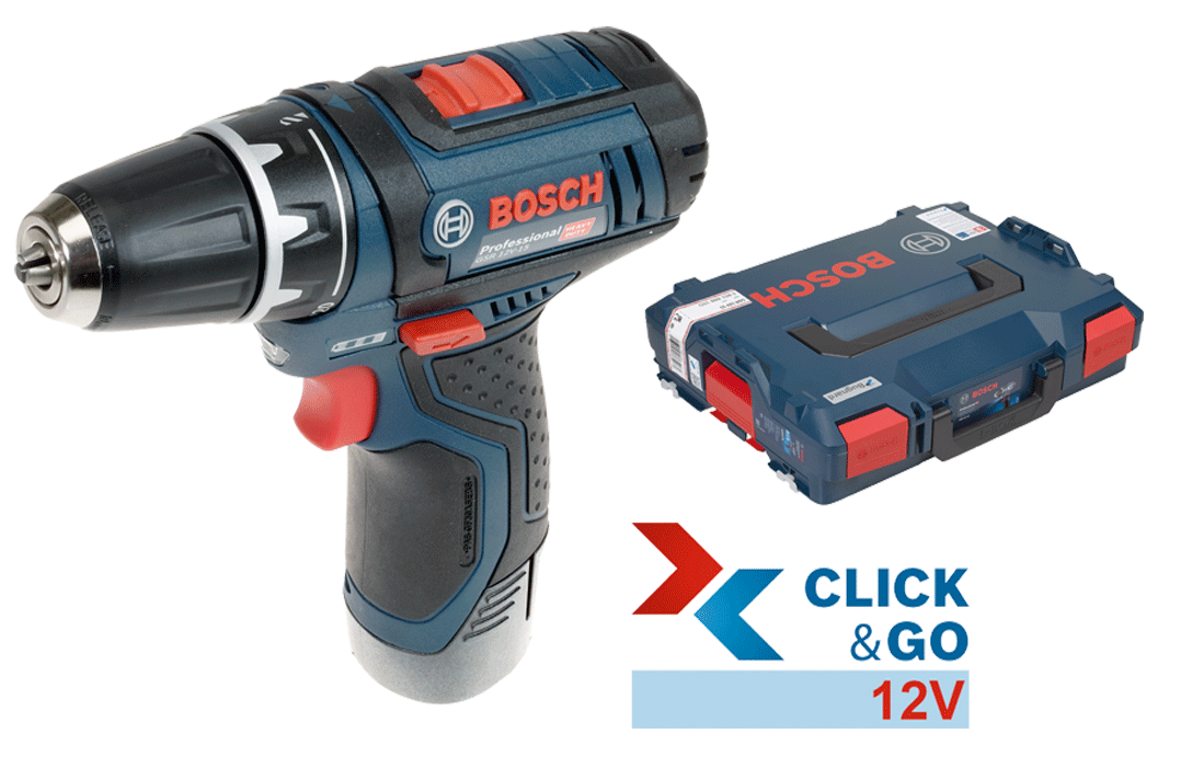 Bosch - GSR 12V-15 - Perceuse-visseuse click&go - 12 V - n°1 - GSR 12V-15 - EAN 3165140773263 - Bugnard.ch