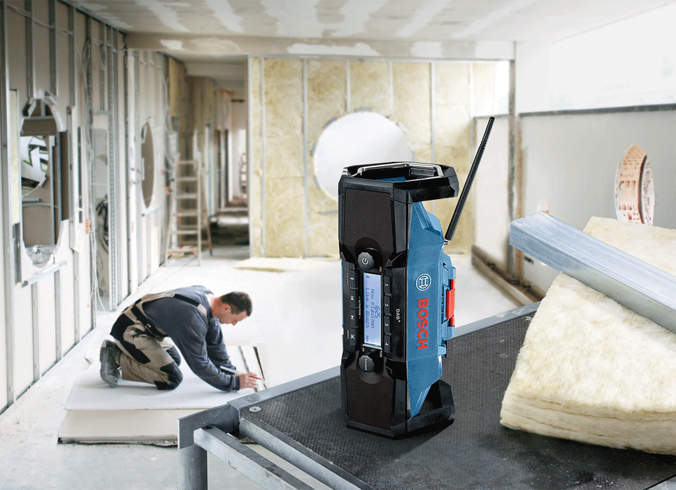 Bosch - GPB 18V-2 SC - Radio de chantier DAB+ - 18 V - n°3 - GPB 18V-2 SC - EAN 4059952507828 - Bugnard.ch