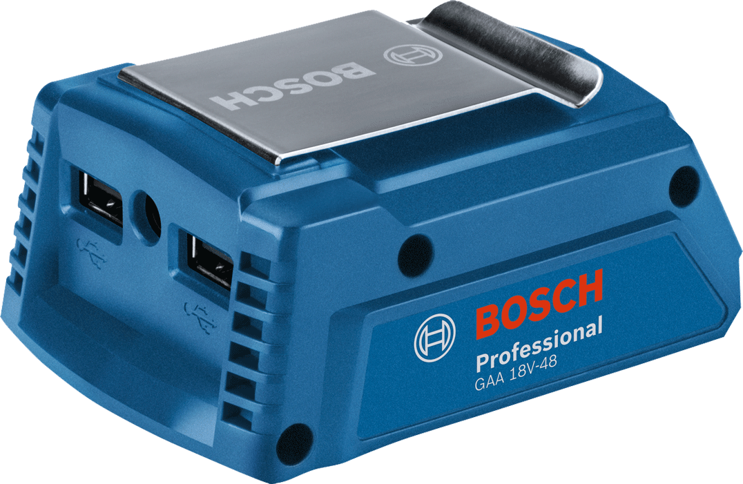 Bosch - GAA 18V-48 - Adaptateur de charge USB - ultra-rapide - n°2 - GAA 18V-48 - EAN 4053423239812 - Bugnard.ch