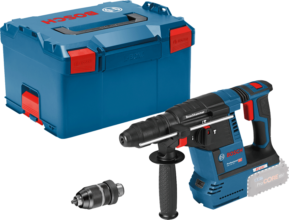 Bosch - GBH 18V-26F - Perforateur électro-pneumatique à accu - 18 V - n°1 - GBH 18V-26F - EAN 4053423246322 - Bugnard.ch