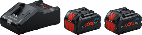 Bosch - Basis-Set Li-Ion - 18 V / 8.0 Ah - ProCORE