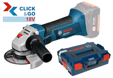 Bosch - GWS 18-125 - Meuleuse angulaire click&go - 18 V
