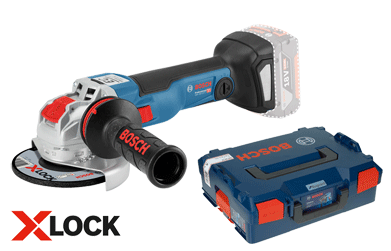 Bosch - GWX 18V-10 C - Meuleuse angulaire Click&Go 18 V - X-LOCK