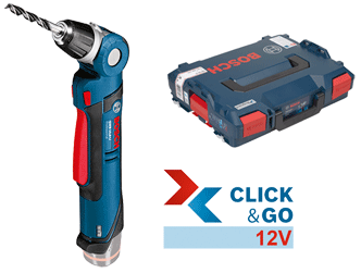 Bosch - Perceuse-visseuse d'angle click&go - 12 V