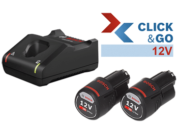 Bosch - Set de base click&go Li-ion - 12 V/3.0 Ah