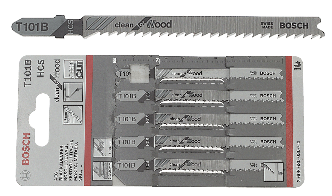 Bosch - Lames de scie sauteuse - n°1 - Bugnard.ch