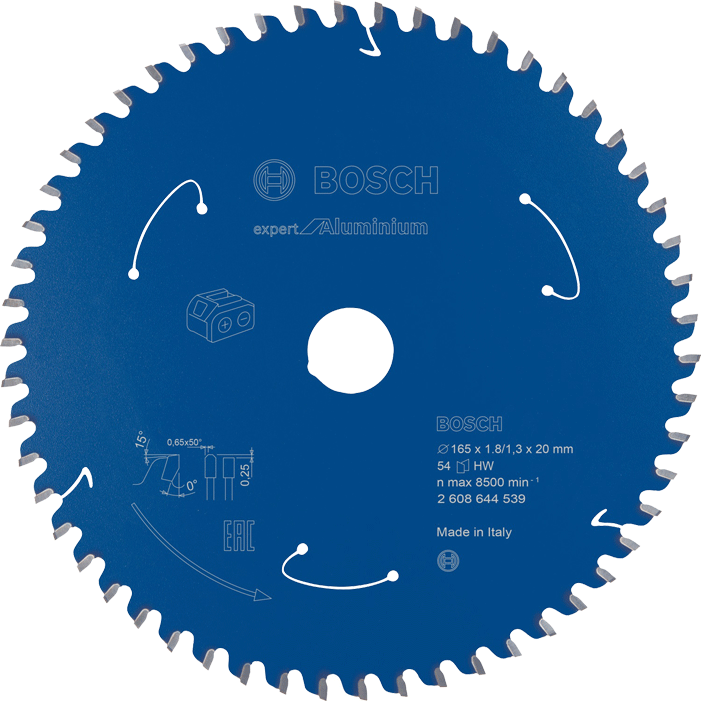 Bosch - Expert for Aluminium - Lame de scie circulaire - n°1 - Expert for Aluminium - EAN 3165140957694 - Bugnard.ch
