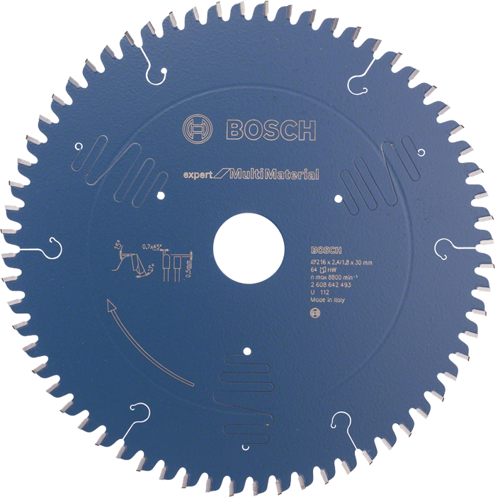 Bosch - Expert for Multi Material - Lame de scie circulaire - Multi Material - n°1 - Expert for Multi Material - Bugnard.ch