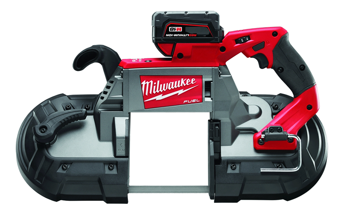 Milwaukee - M18 CBS-125 - Scie à ruban portative avec accumulateur - 18 V/5.0 Ah - n°2 - M18 CBS-125 - EAN 4002395262779 - Bugnard.ch