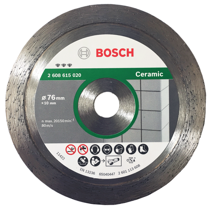 Bosch - Disque à tronçonner diamanté pour carrelage - n°1 - Best of Ceramic - EAN 3165140820110 - Bugnard.ch