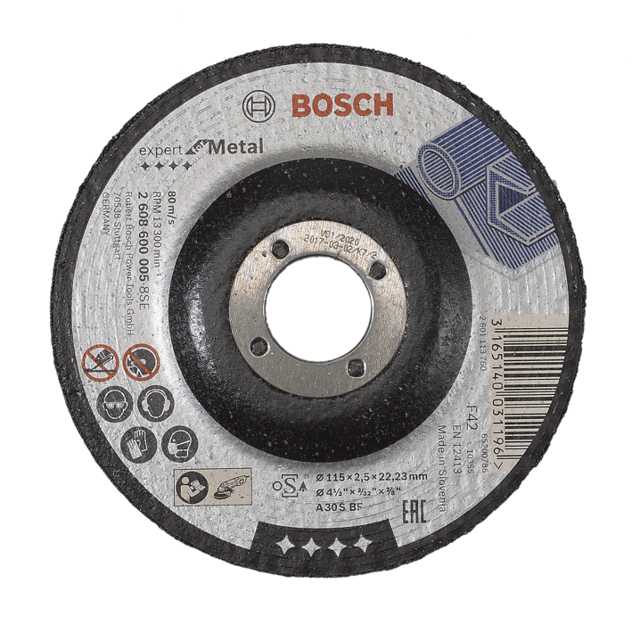 Bosch - Disque à tronçonner pour acier - 2.5 mm - n°1 - Bugnard.ch