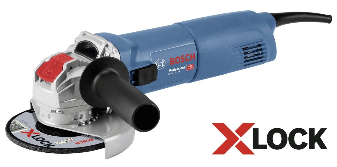 Bosch - GWX 10-125 - Meuleuse angulaire X-LOCK - 1000 W - n°1 - GWX 10-125 - EAN 3165140962285 - Bugnard.ch