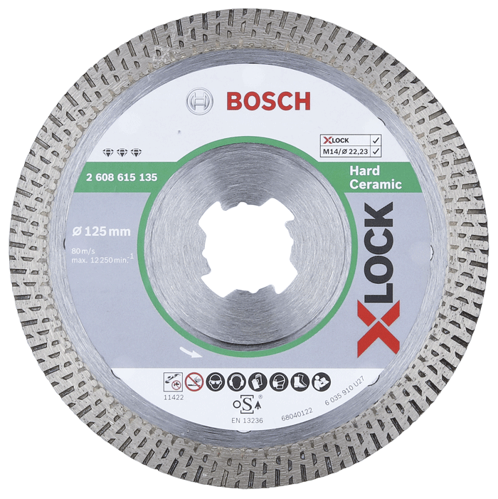 Bosch - Disque à tronçonner diamanté pour la céramique - n°1 - EAN 3165140933339 - Bugnard.ch