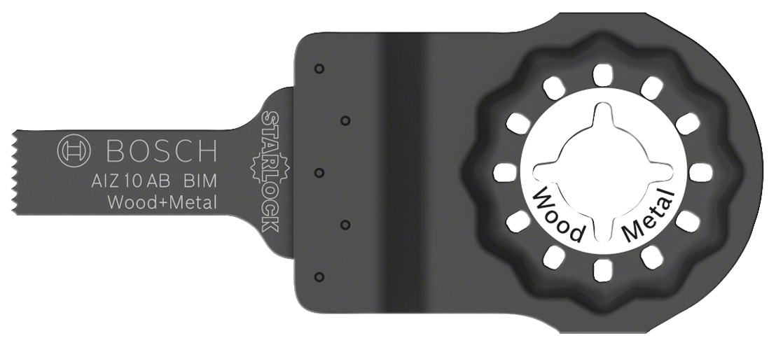 Bosch - AIZ10AB - Lame de scie plongeante pour bois et métal BIM - 10 mm - n°1 - AIZ10AB - EAN 3165140492447 - Bugnard.ch
