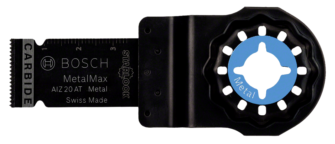 Bosch - Lame de scie plongeante pour métal - dents en carbure - n°1 - AIZ20AT - Bugnard.ch