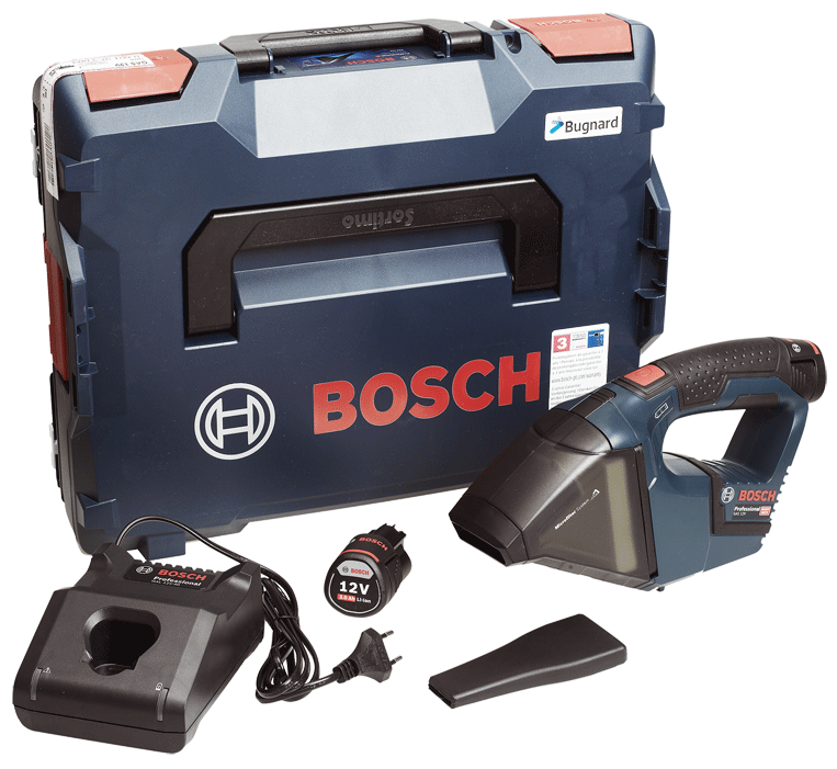 Bosch - GAS 12V Professional - Aspirateur à poussière portatif - 12 V Li-ion - n°1 - GAS 12V Professional - EAN 3165140910712 - Bugnard.ch