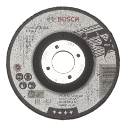 Bosch - Disque à ébarber pour acier inoxydable - 6 mm