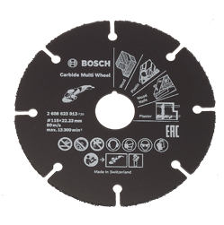 Bosch - Disque à tronçonner à revêtement en métal dur