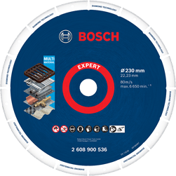Bosch - EXPERT Diamond Metal Wheel - Disque universel pour métal - diamanté