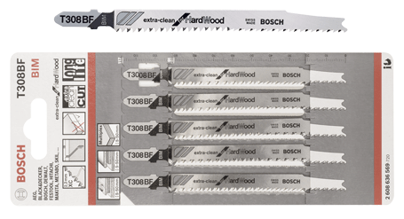 Bosch - T 308 BF - Lames de scie sauteuse