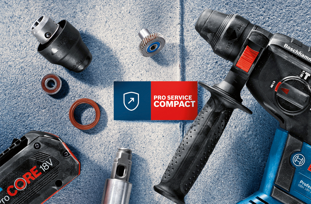 Bosch - PRO Service COMPACT - ACCU C - 4 ans - n°1 - EAN 4053423245448 - Bugnard.ch