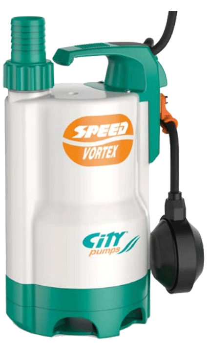 City pumps - SPEED VORTEX - Pompe à immersion pour eaux usagées - 230 V / 370 W - n°1 - SPEED VORTEX - EAN 8057202000309 - Bugnard.ch