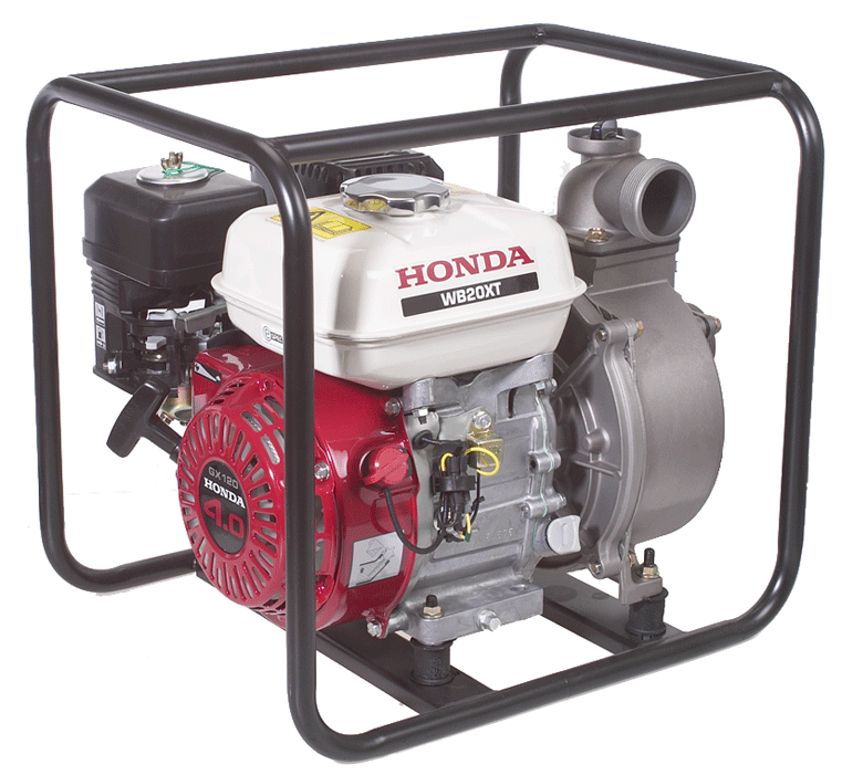 Pompe à eau avec moteur à essence - Honda 