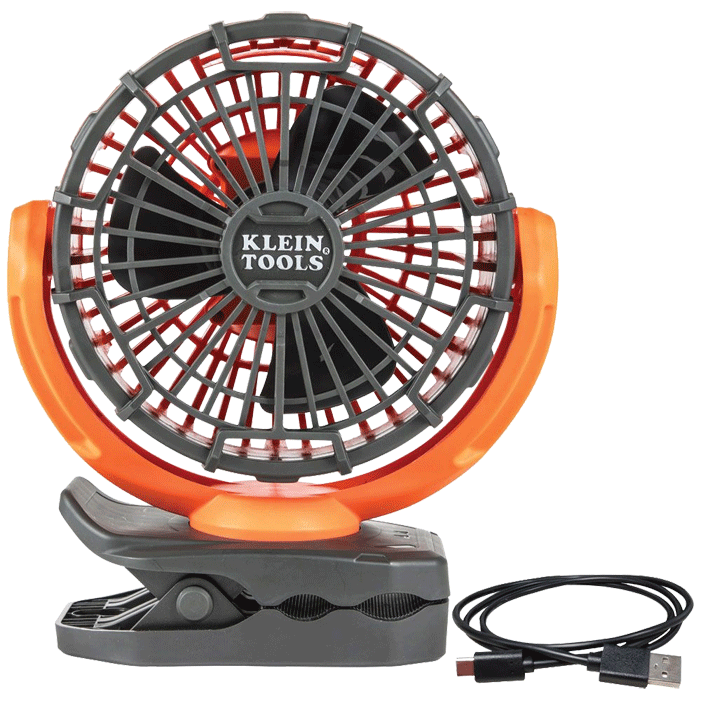 Klein Tools - Ventilateur personnel - rechargeable - n°1 - PJSFM1 - EAN 0092644291128 - Bugnard.ch