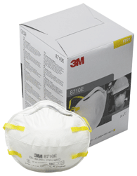 3M - 8710-E - Masques anti-poussière - blanc - degré FFP1