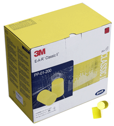 3M - EAR PP-01 - Bouchons de protection auriculaires EAR - 250 paires