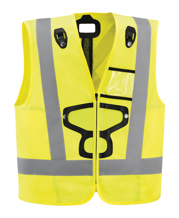 Petzl - Veste HI-VIZ pour harnais NEWTON - n°1 - NEWTON HI-VIZ - EAN 3342540836549 - Bugnard.ch