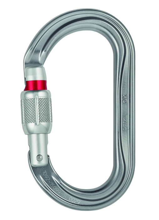 Petzl - OK - Mousqueton - aluminium - symétrique - n°1 - OK - EAN 3342540815810 - Bugnard.ch
