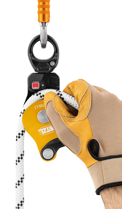 Petzl - SPIN L1 - Poulie à haut rendement pour systèmes de mouflage - avec émerillon - n°3 - SPIN L1 - EAN 3342540834927 - Bugnard.ch