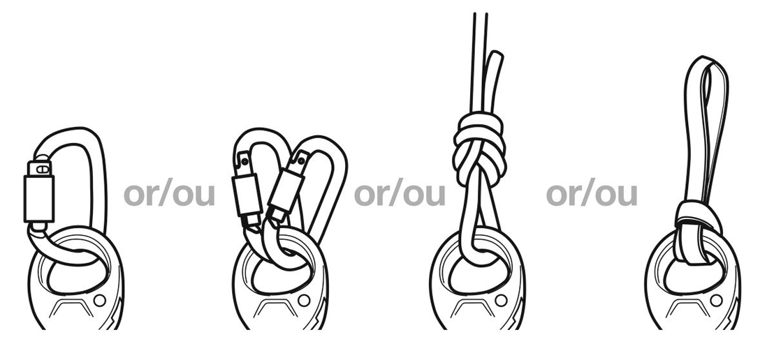 Petzl - SPIN L1 - Poulie à haut rendement pour systèmes de mouflage - avec émerillon - n°4 - SPIN L1 - EAN 3342540834927 - Bugnard.ch
